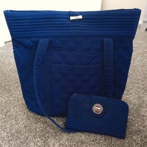 Vera Bradley Tote and Wallet